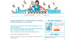 Desktop Screenshot of lotteryhypnosis.com